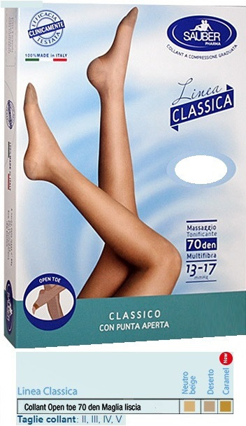 Collant 14mmhg natural 7005 3