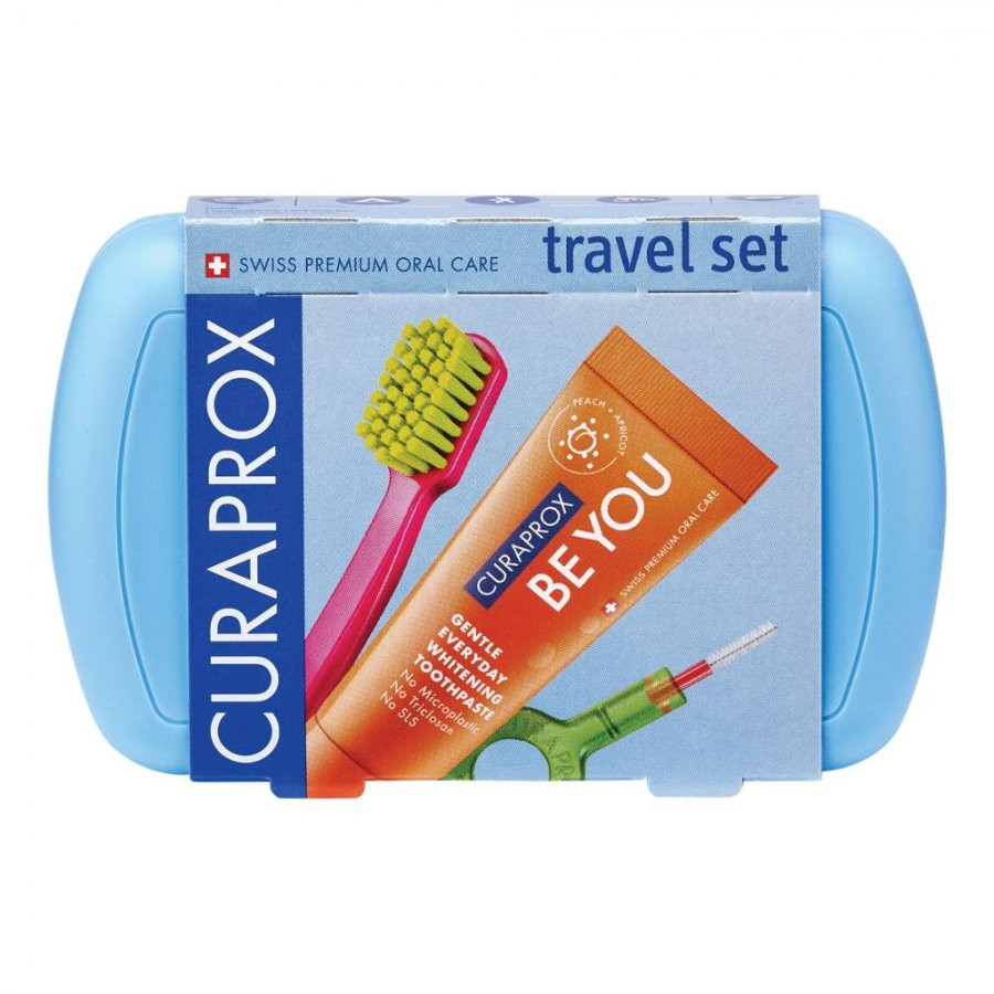 Image of Curaprox travel set blu cod085