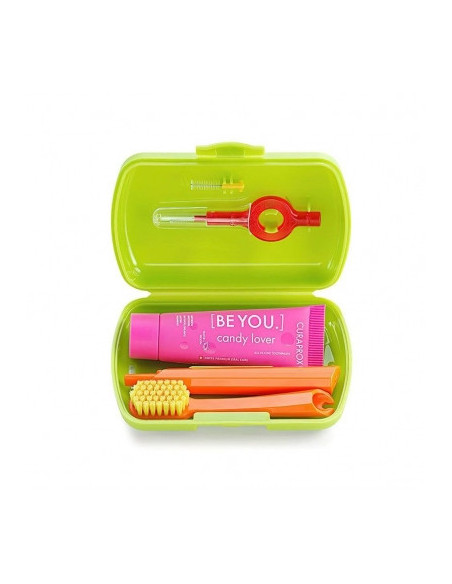 Curaprox travel set green