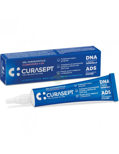 Curasept gel parodontale 0,5% 30 ml ads + dna