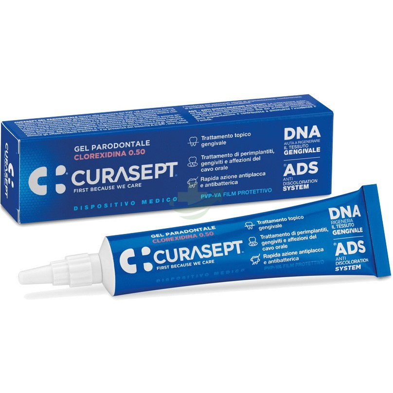 Curasept gel parodontale 0,5% 30 ml ads + dna