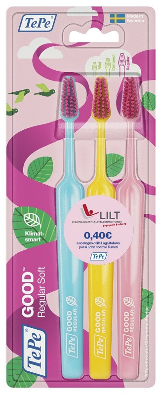 Image of Tepe good regular 3pack toothb cod085