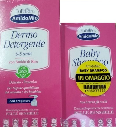 Dermo 0-5+bb shampoo abbinata