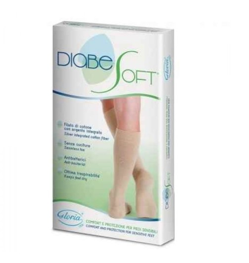 Diabesoft calzino beige s