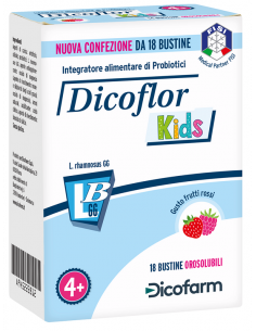 Dicoflor kids 18 bustine | Clubfarma