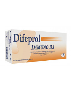Difeprol immuno d3 12 flaconcini 10ml