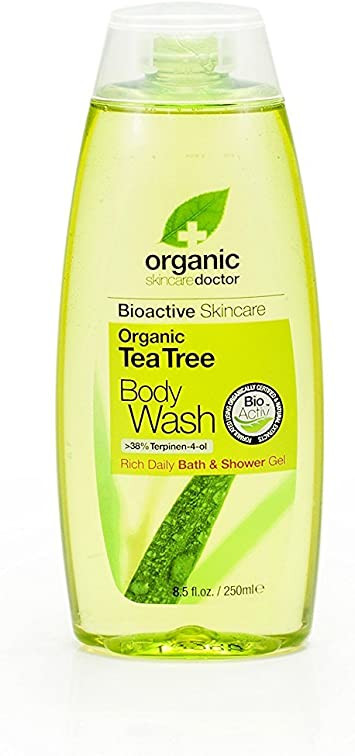 Image of Dr organic tea tree body wash cod085