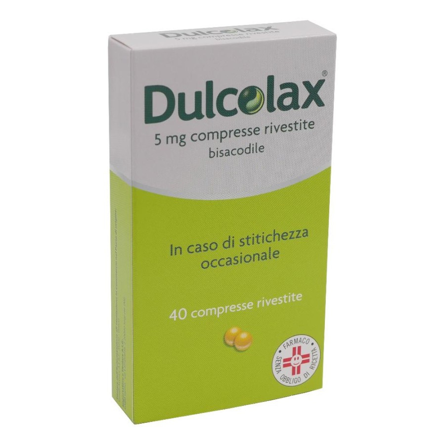 Dulcolax compresse contro la stitichezza occasionale 40 compresse rivestite 5 mg