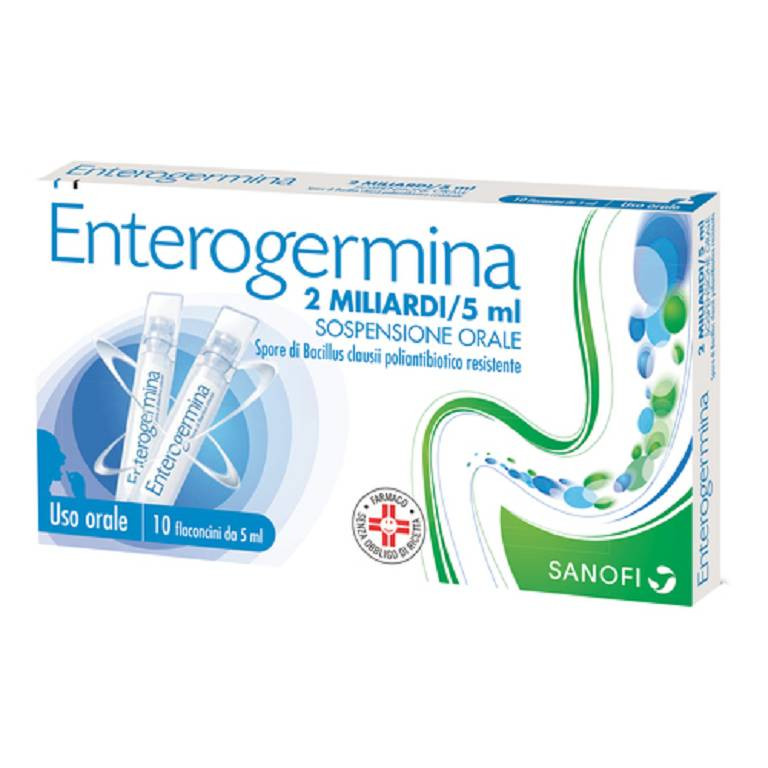 Enterogermina os 10fl 2mld/5ml