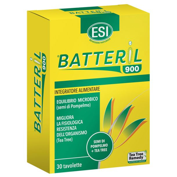 Image of Esi Tea Tree Remedy Batteril 900 per migliorare la fisiologia dell'organismo 30 tavolette cod085