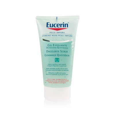 Eucerin p/impur gel esfol150ml