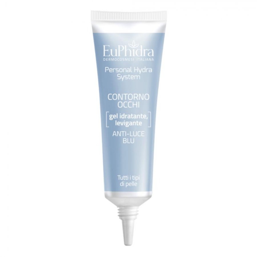 Euphidra personal hydra system contorno occhi antiluce blu 15 ml