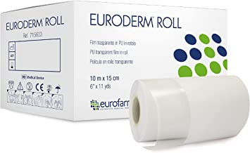 Euroderm roll rot pur 10cmx10m