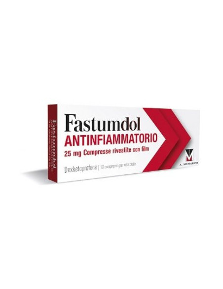 Fastumdol antinf 10 compresse 25mg