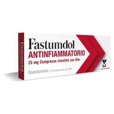 Fastumdol antinf 10 compresse 25mg