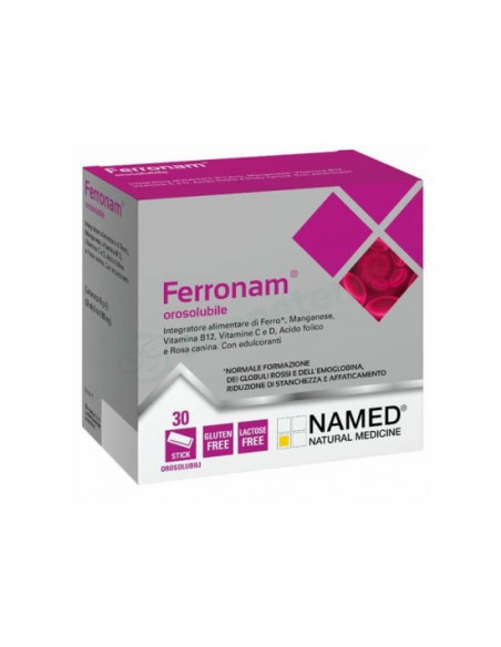 Ferronam orosolubile 30 bustine