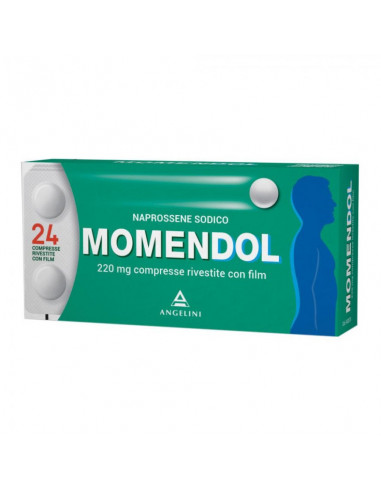 MOMENDOL*24CPR RIV 220MG