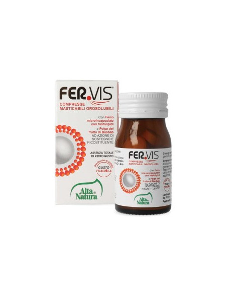 Fervis 20 compresse masticabili oroso