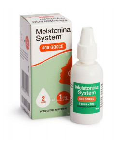 Melatonina system 600 gocce 18ml | Clubfarma