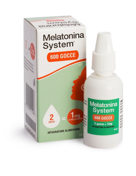 Melatonina system 600 gocce 18ml