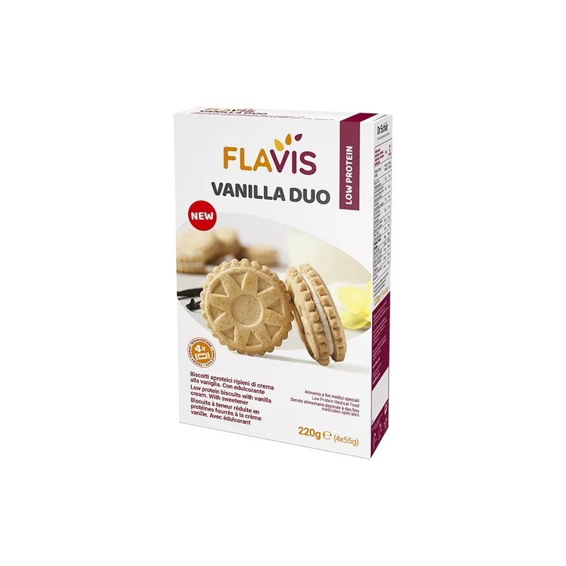 Flavis vanilla duo 220g
