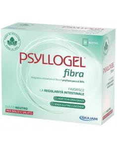 Psyllogel fibra neutro per favorire la regolarità intestinale 20 bustine