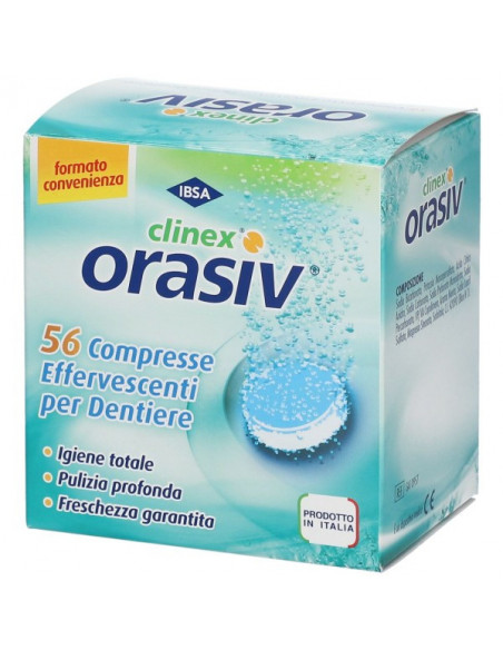 Orasiv clinex 56 compresse effervesc