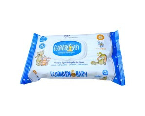 Egopharm italia salviette imbevute baby talco 72 pezzi