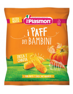 Plasmon dry snack paff zuc car