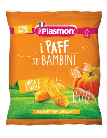Plasmon dry snack paff zuc car
