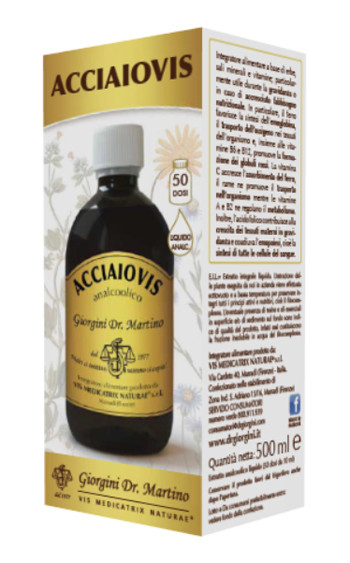 Image of Acciaiovis liq analco 500ml cod085