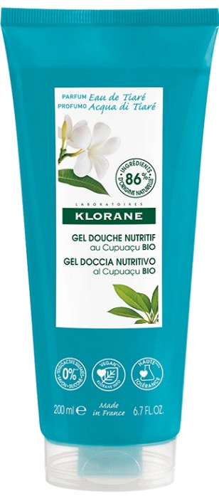 Image of Klorane gel doccia eau de tiar cod085