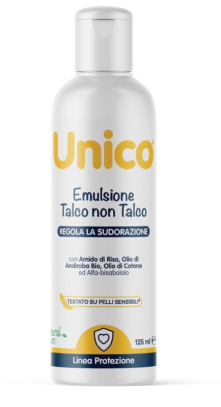 Unico emulsione talco non talc