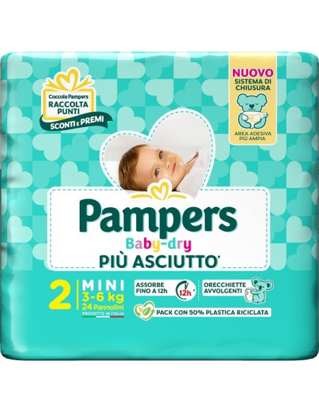 Pampers bd downcount mini 24pz