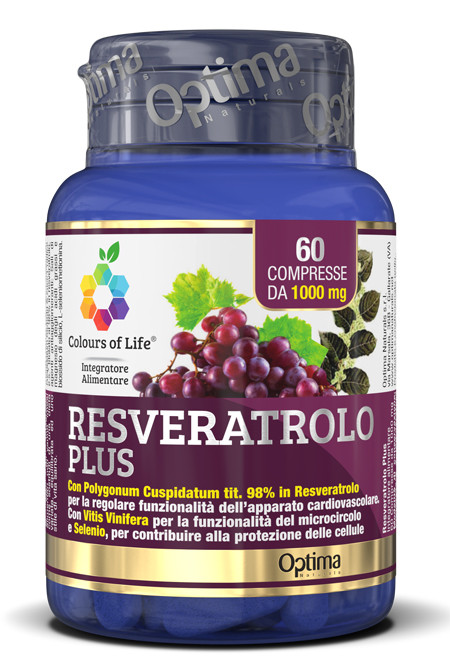Image of Resveratrolo plus 60 compresse 1000mg cod085