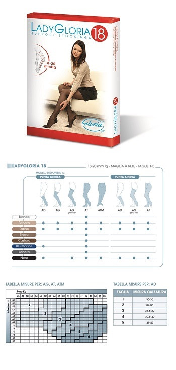 Gloria lady 18 gamb pu/a dai 5