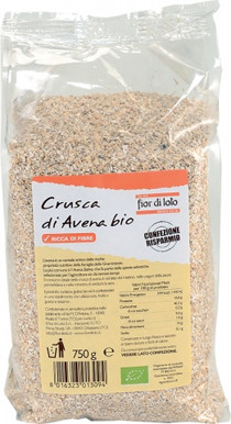 Crusca di avena bio 750g