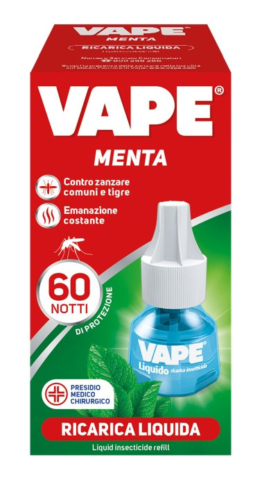 Vape menta ricarica liq 480h