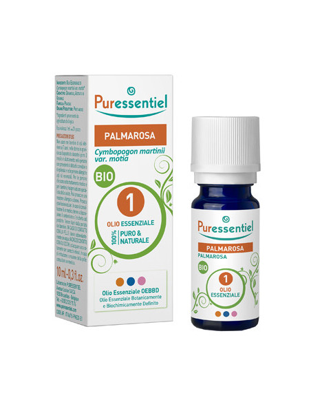 Olio ess palmarosa bio 10ml