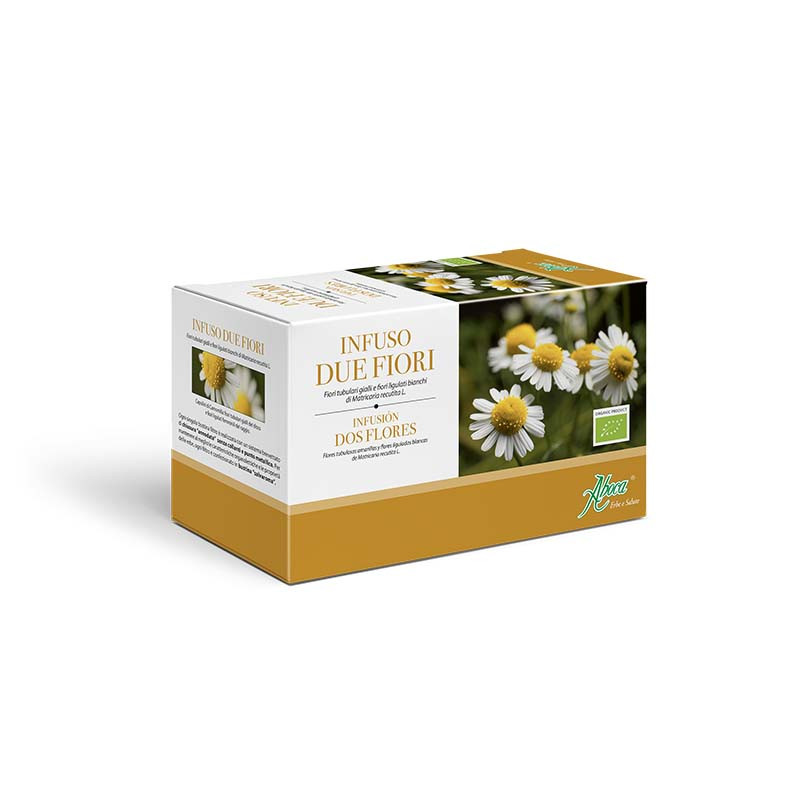 Camomilla due fiori tisana 20 filtri