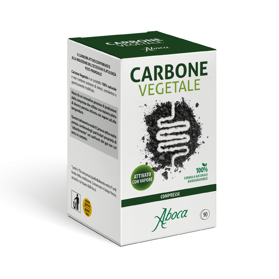 Carbone vegetale 90 compresse