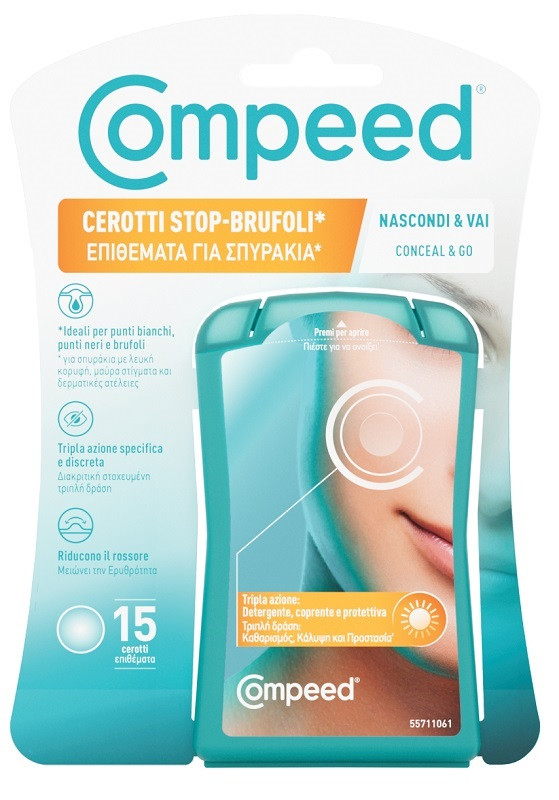Image of Compeed cer stop brufoli 15pz cod085