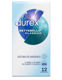 Durex settebello classico profilattici 12 pezzi