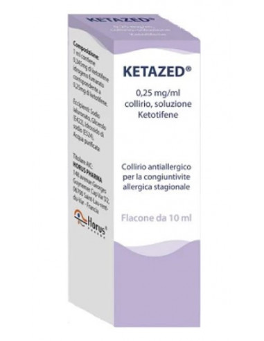 Ketazed coll 1fl 10ml0,25mg/ml