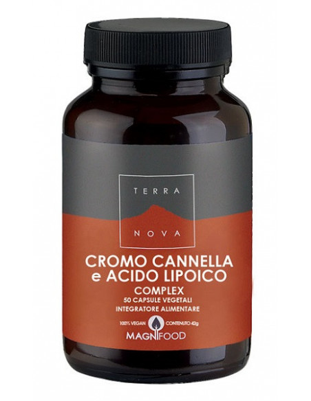 Cromo/cannella/ac lipoico 50cp