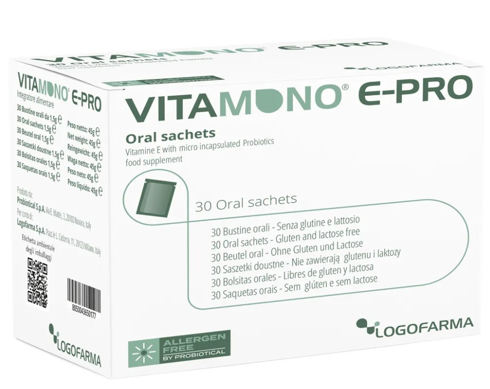 Image of Vitamono e pro 30bust idrosol cod085
