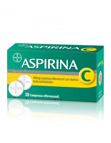 Aspirina c 10 compresse eff 400+240mg