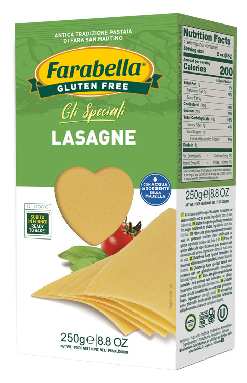 Image of Farabella lasagne s/g 250g cod085