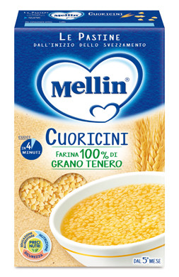 Mellin cuoricini 320g