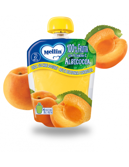 Mellin pouch albiccocca 90g